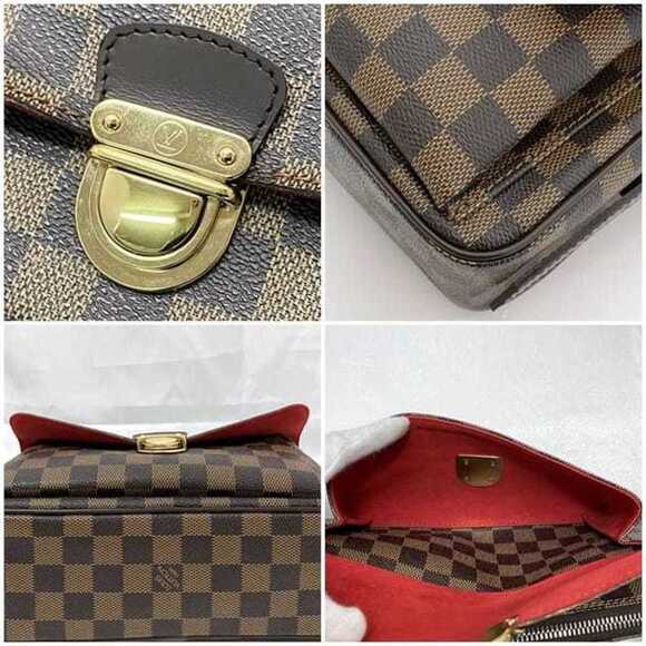LOUIS VUITTON Brown Damier Canvas Shoulder Bag - Picture 10 of 11